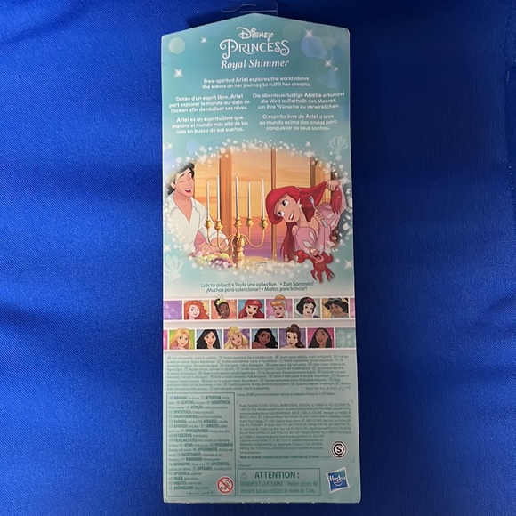Host pic 🎈New Ariel Disney Princess Royal Shimmer Doll 11" - Picture 2 of 2